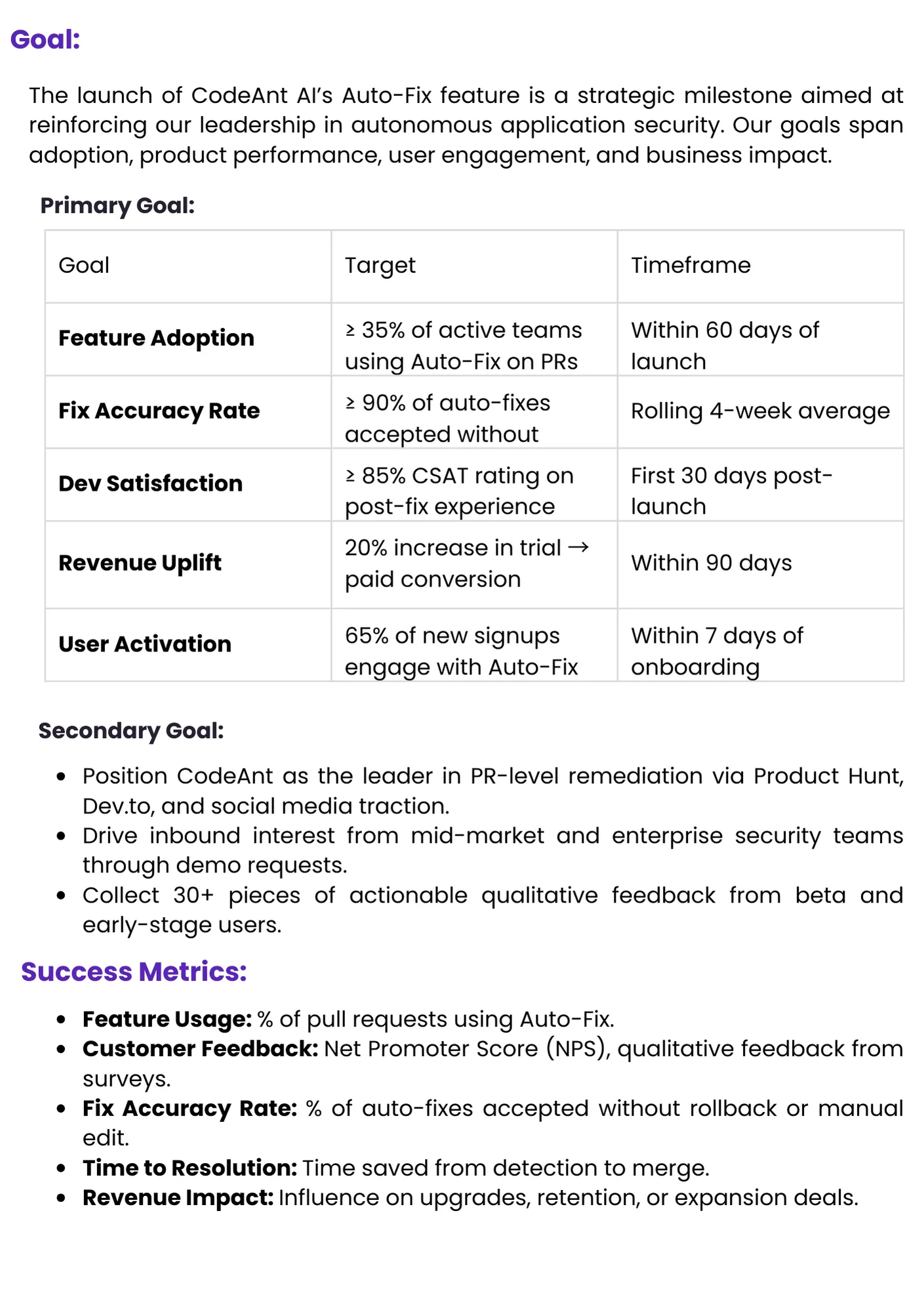 Product Vision